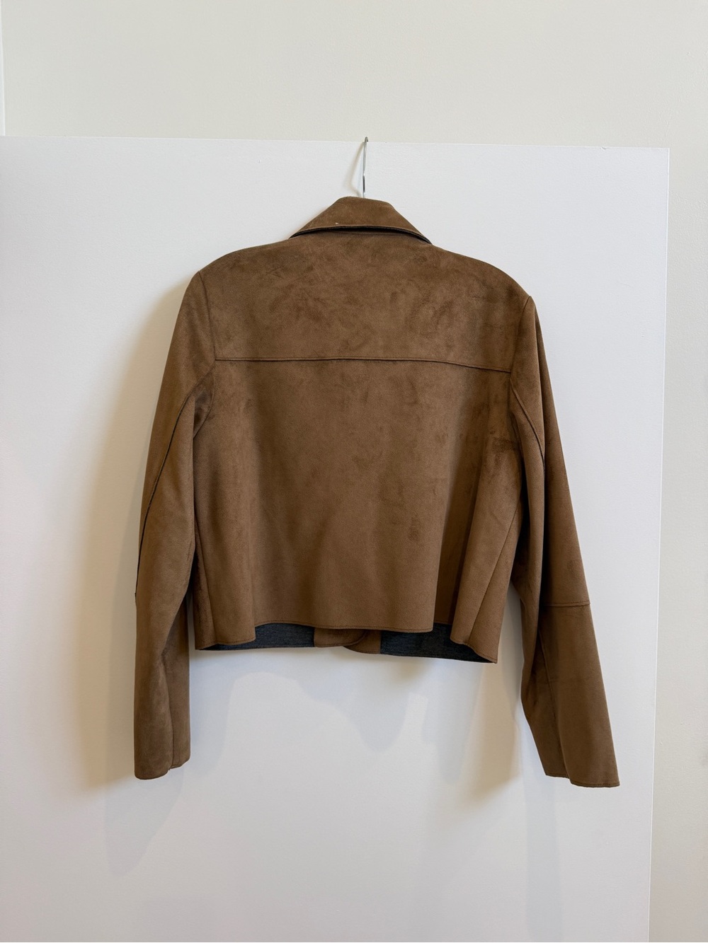 Zara Faux Suede Jacket NWT - Picture 3 of 3
